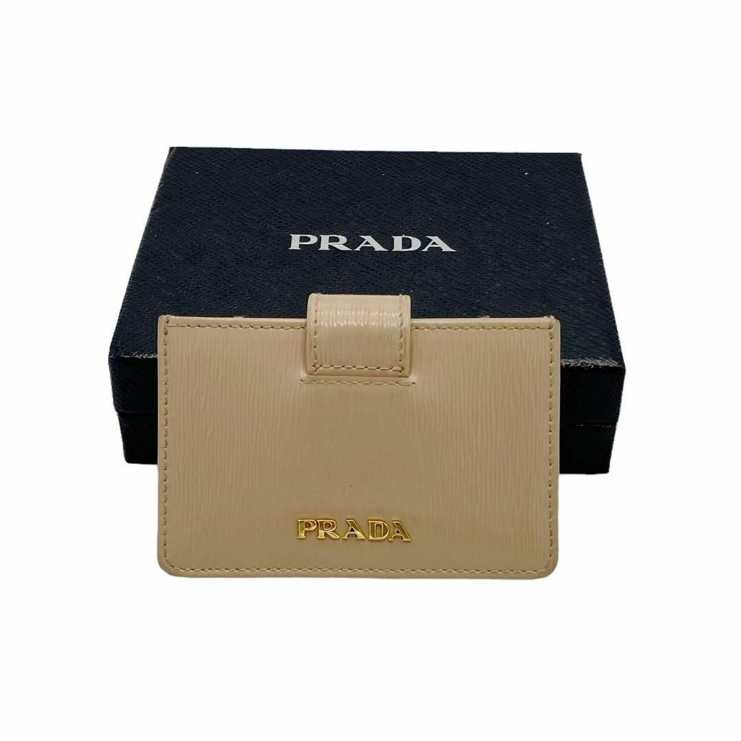 PRADA(プラダ)の⭐️良品⭐️ プラダ ヴィッテロムーブ レザー カードホルダー 名刺入れ レディースのファッション小物(名刺入れ/定期入れ)の商品写真