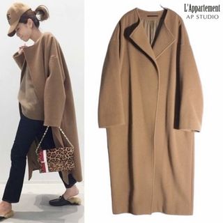 アパルトモンドゥーズィエムクラス(L'Appartement DEUXIEME CLASSE)のアパルトモン AP STUDIO Oversized LAMB Coat(その他)