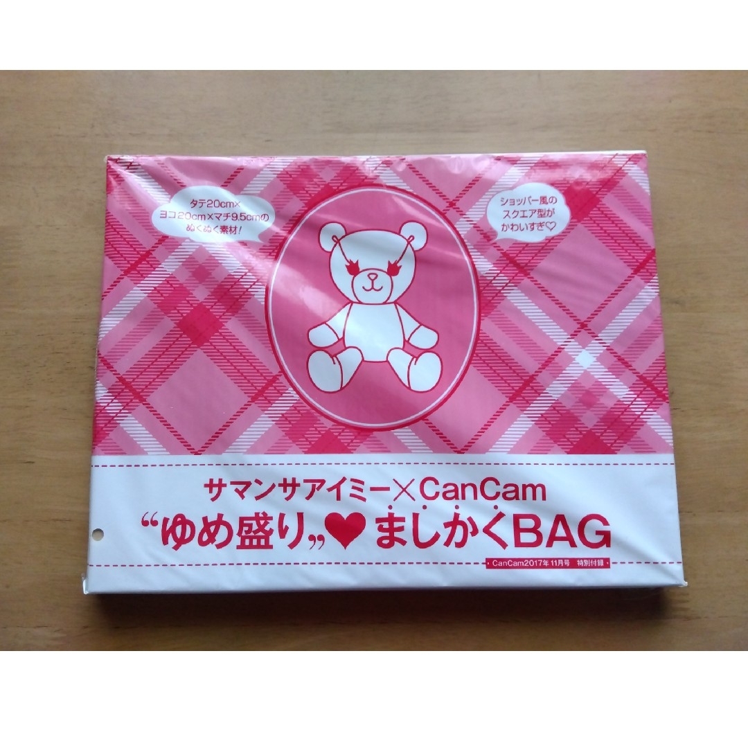 Samantha Thavasa(サマンサタバサ)の❰新品未開封❱CanCam付録🏵️サマンサ アイミー ましかくBAG❤️ レディースのバッグ(トートバッグ)の商品写真