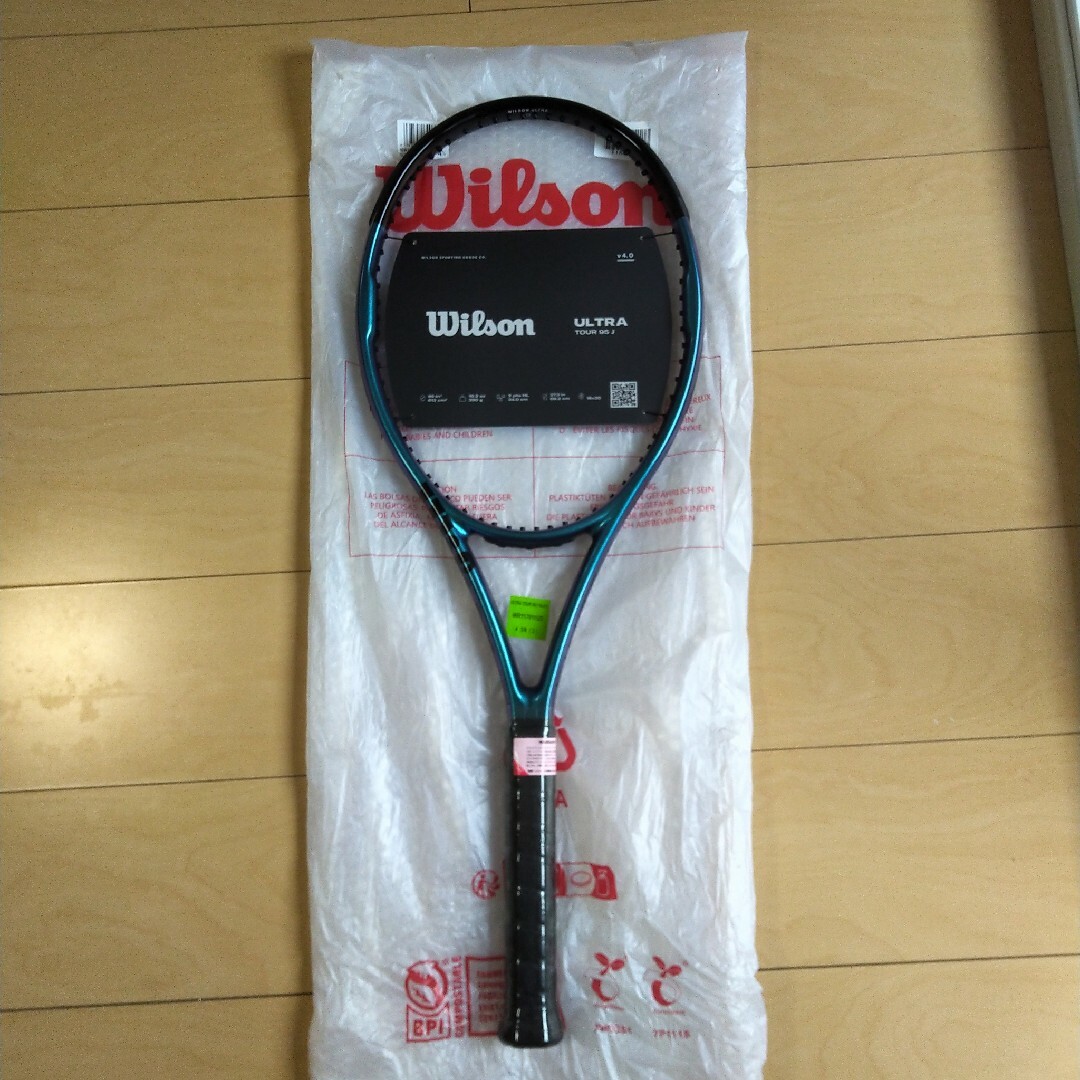 wilson(ウィルソン)のウルトラツアー95J v4 G3 国内正規品 新品未使用 スポーツ/アウトドアのテニス(ラケット)の商品写真