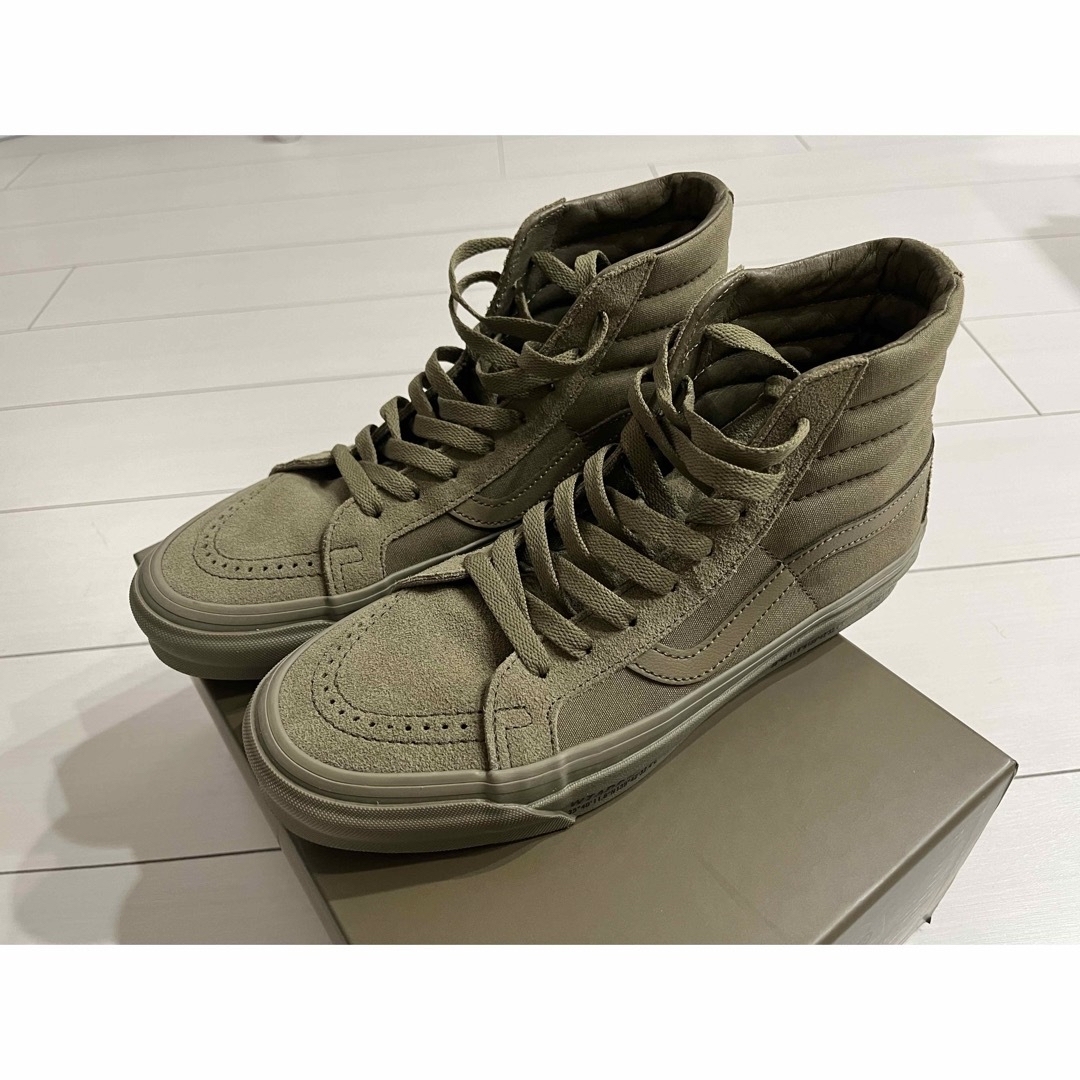 W)taps(ダブルタップス)のWTAPS × VANS  OG SK8-HI LX  オリーブ メンズの靴/シューズ(スニーカー)の商品写真