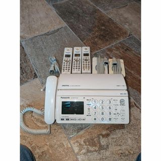 パナソニック(Panasonic)のFAX機能 Panasonic KX-PW320DL-W FAX 子機3台付(その他)