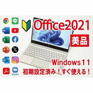 ヒューレットパッカード(HP)の【Office2021／すぐ使える／Windows11／美品】HP ENVY(ノートPC)