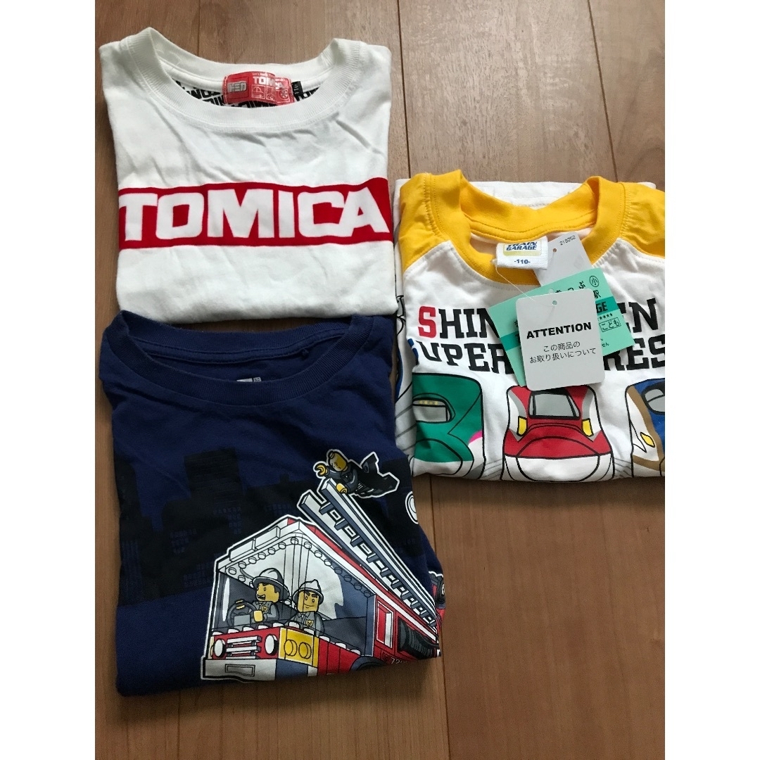 UNIQLO(ユニクロ)の110cm 半袖Tシャツセット キッズ/ベビー/マタニティのキッズ服男の子用(90cm~)(Tシャツ/カットソー)の商品写真