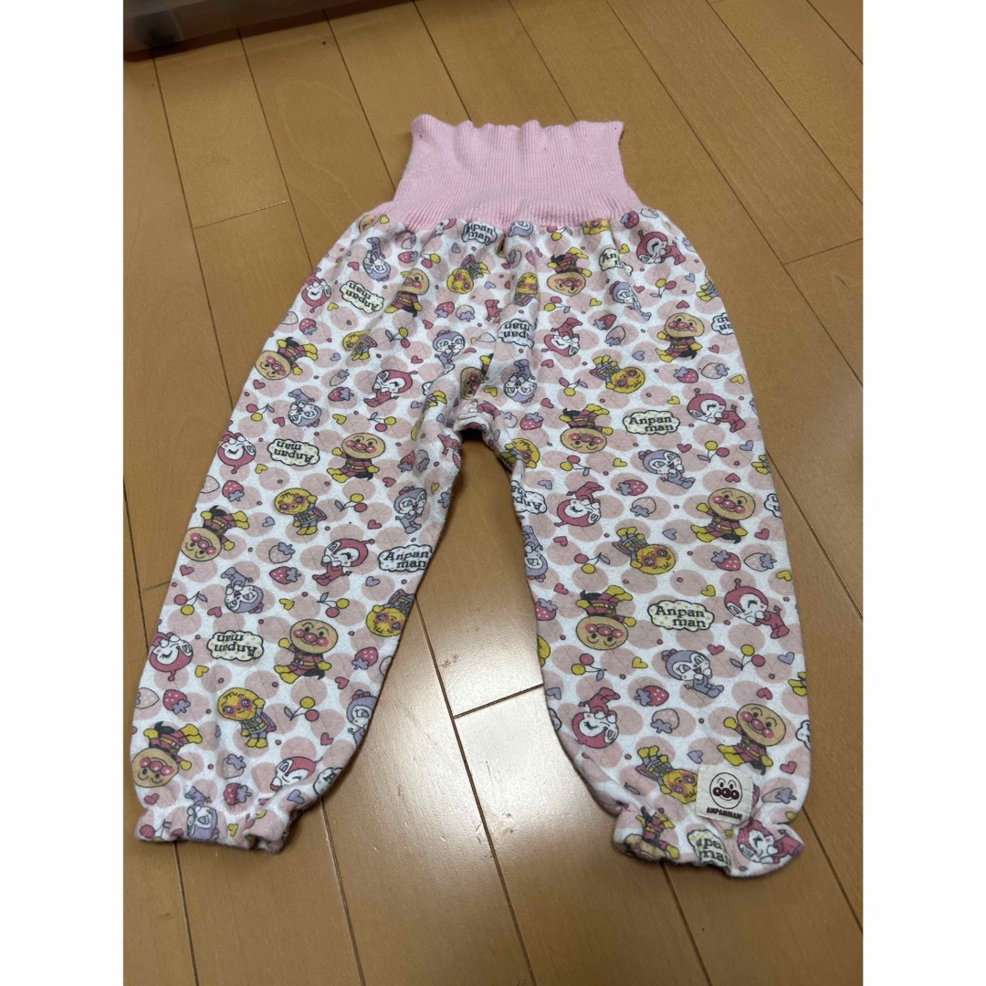 アンパンマン(アンパンマン)のアンパンマン　長袖　前開きパジャマ　100 キッズ/ベビー/マタニティのキッズ服女の子用(90cm~)(パジャマ)の商品写真