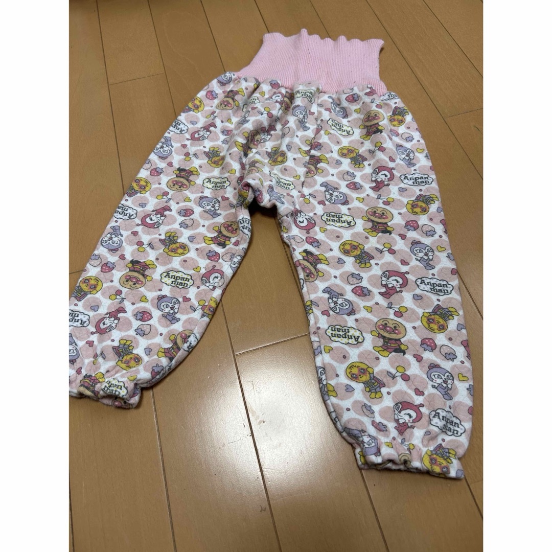 アンパンマン(アンパンマン)のアンパンマン　長袖　前開きパジャマ　100 キッズ/ベビー/マタニティのキッズ服女の子用(90cm~)(パジャマ)の商品写真