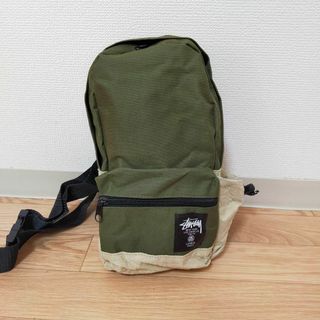 ステューシー STUSSY ボディーバッグ メンズ カーキー バイカラー