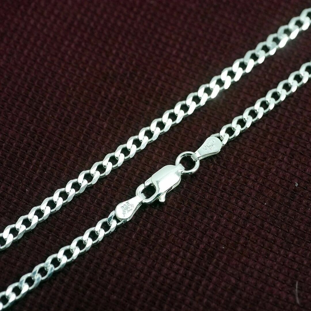 イタリア製 シルバー925 喜平ネックレス メンズのアクセサリー(ネックレス)の商品写真