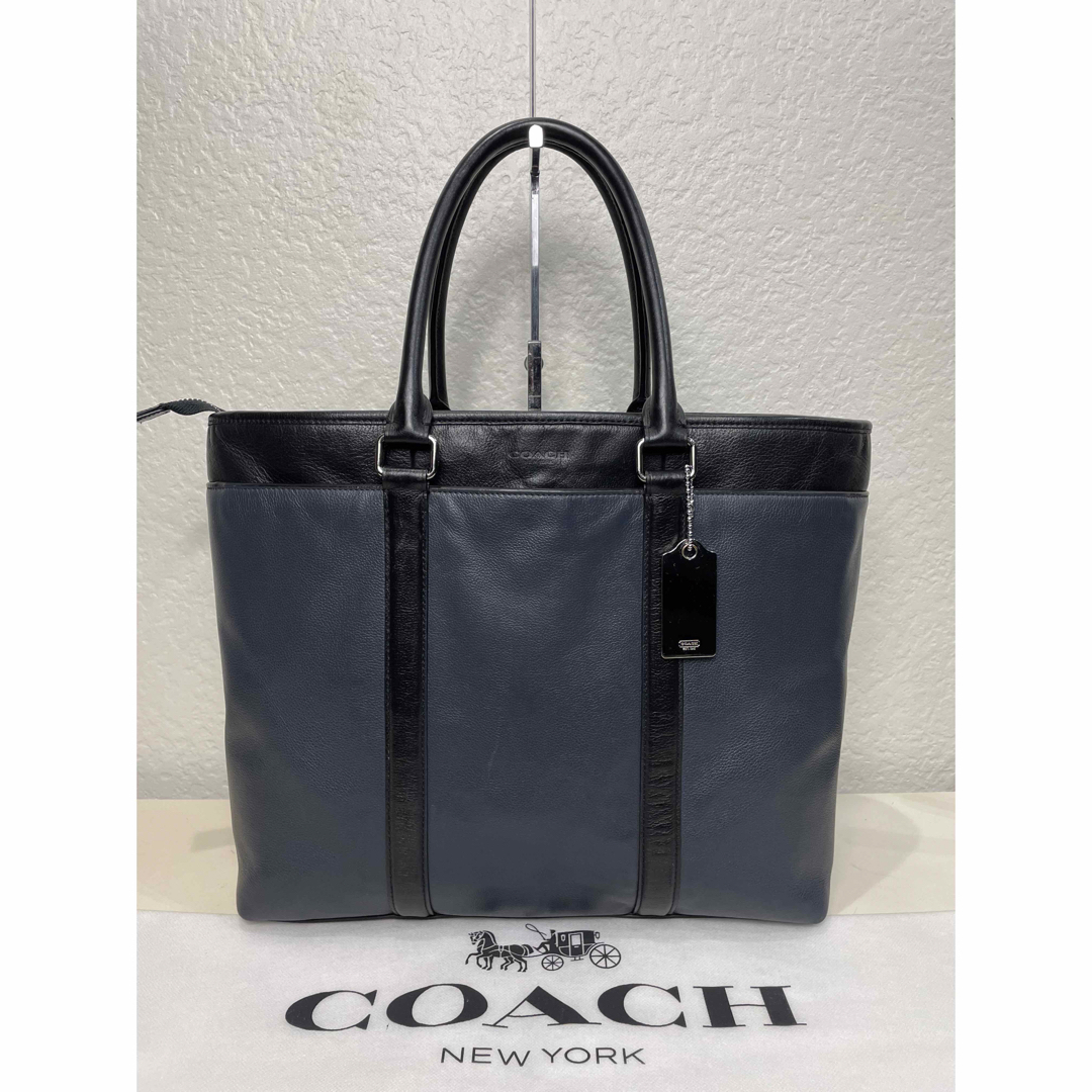 COACH(コーチ)の【格安】定価10万 コーチ　メンテ済み　ビジネス　バッグ　バッグ　レザー　243 メンズのバッグ(ビジネスバッグ)の商品写真