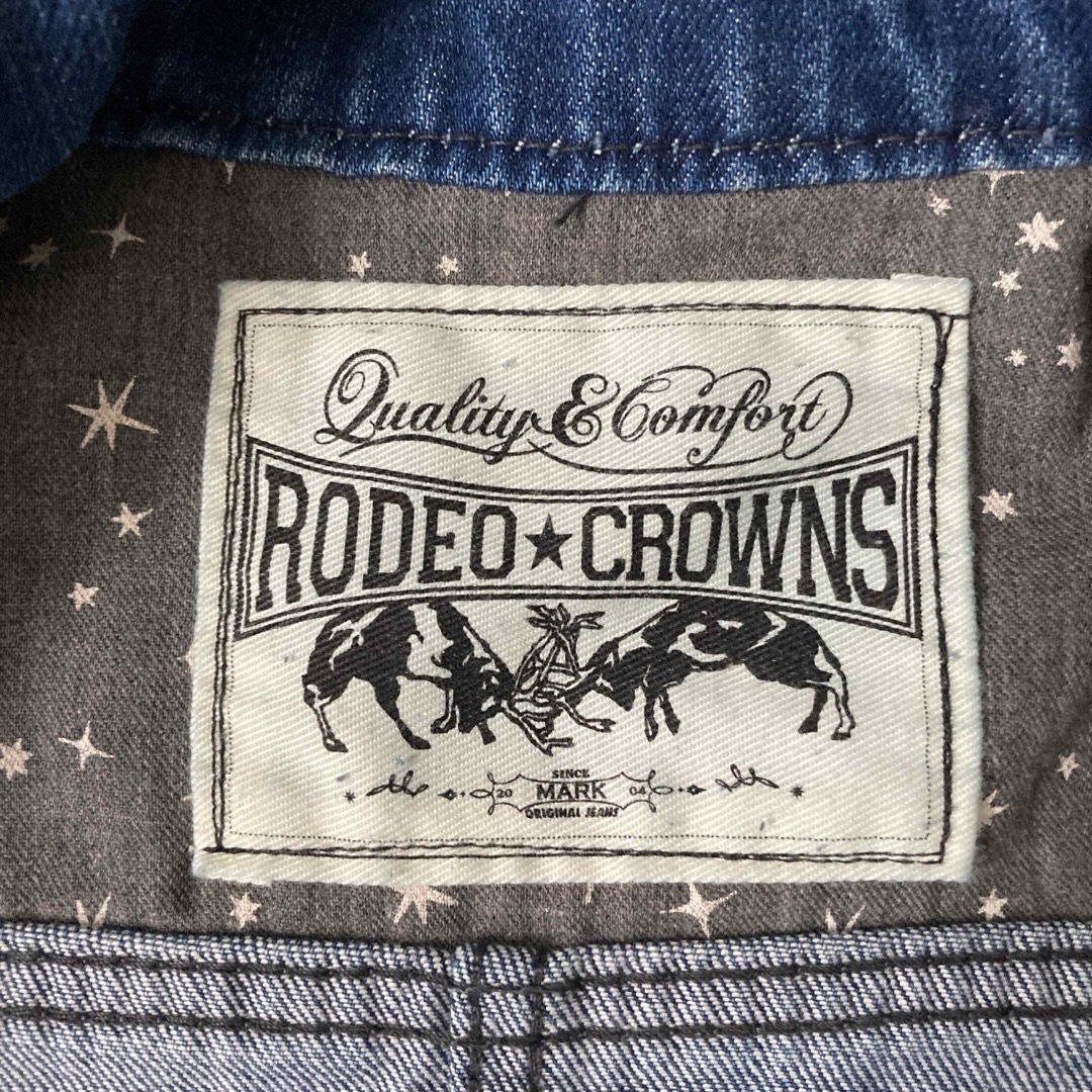 RODEO CROWNS(ロデオクラウンズ)のロデオクラウンズ　デニムコート レディースのジャケット/アウター(ロングコート)の商品写真