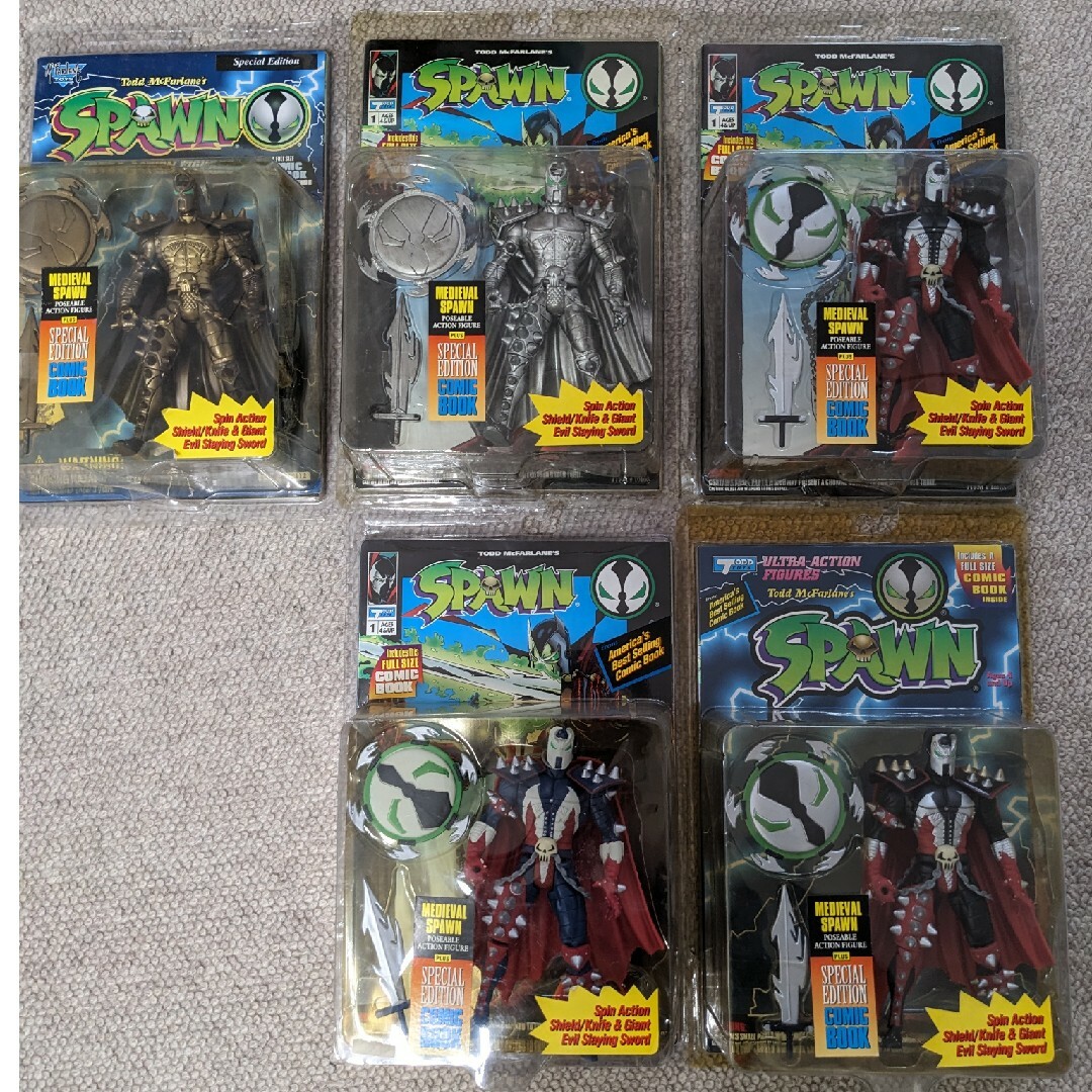 スポーン　SPAWN メディバルスポーンセット エンタメ/ホビーのフィギュア(アメコミ)の商品写真