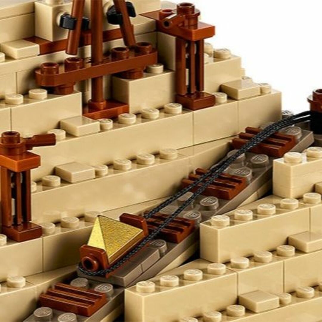 箱なし LEGO レゴ互換 ギザの大ピラミッド クフ王のピラミッド 古代エジプト