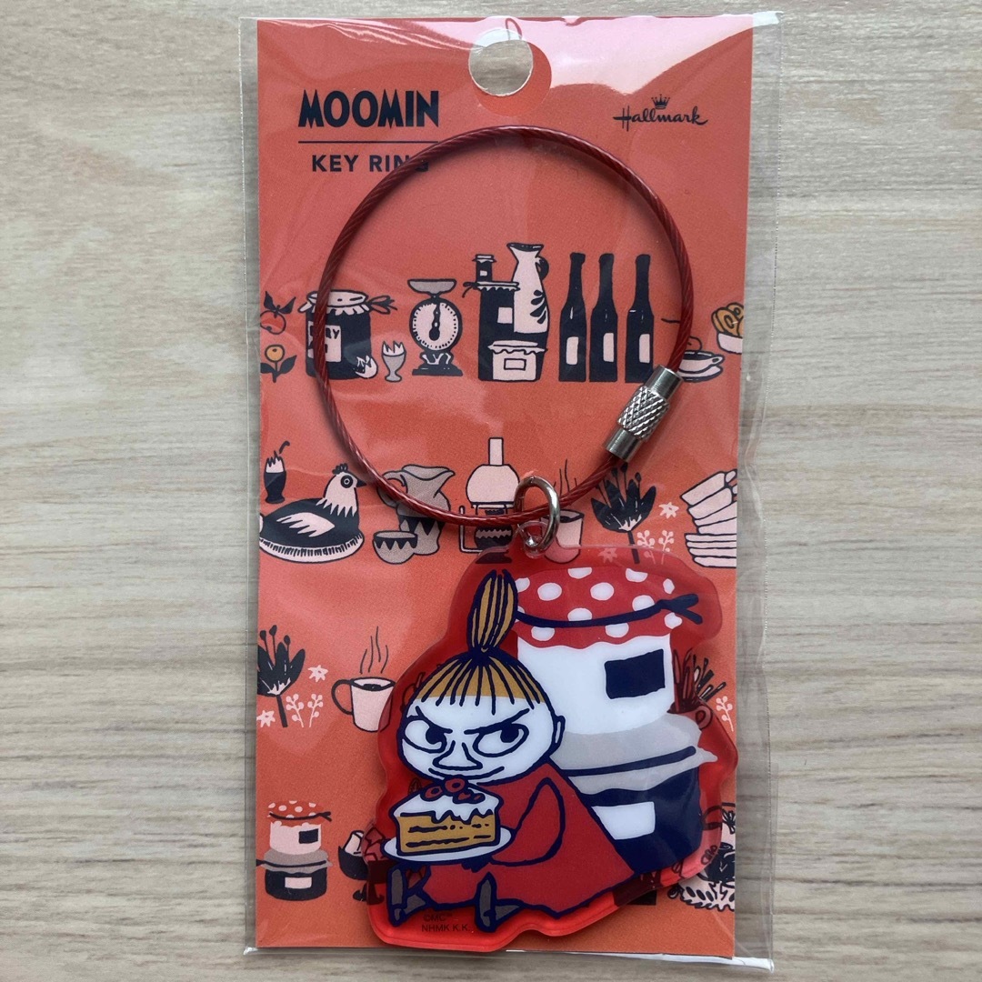 MOOMIN(ムーミン)の【MOOMIN】リトルミイ　キーリング レディースのファッション小物(キーホルダー)の商品写真