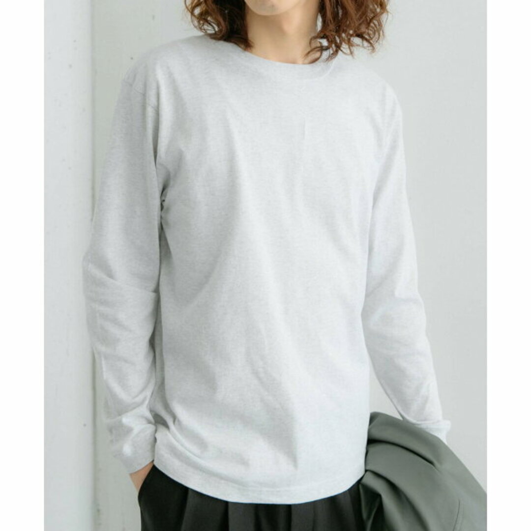 SENSE OF PLACE by URBAN RESEARCH(センスオブプレイスバイアーバンリサーチ)の【WHITE】クルーネックロングTシャツ A メンズのトップス(Tシャツ/カットソー(半袖/袖なし))の商品写真