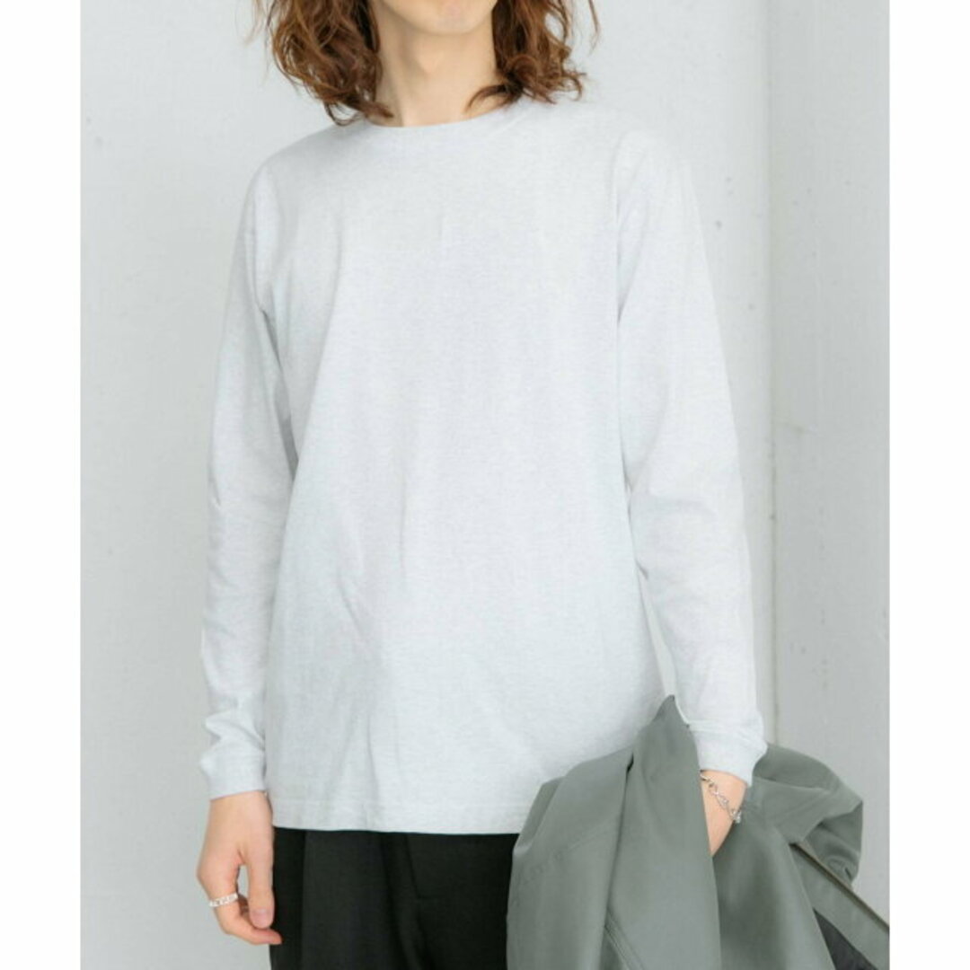 SENSE OF PLACE by URBAN RESEARCH(センスオブプレイスバイアーバンリサーチ)の【WHITE】クルーネックロングTシャツ A メンズのトップス(Tシャツ/カットソー(半袖/袖なし))の商品写真