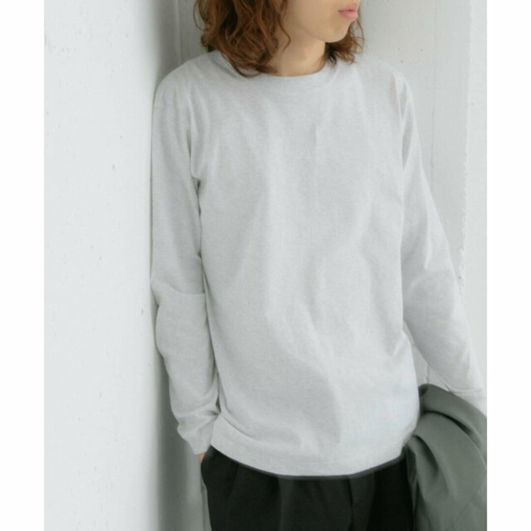 SENSE OF PLACE by URBAN RESEARCH(センスオブプレイスバイアーバンリサーチ)の【WHITE】クルーネックロングTシャツ A メンズのトップス(Tシャツ/カットソー(半袖/袖なし))の商品写真