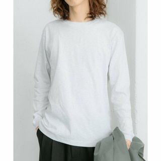 センスオブプレイスバイアーバンリサーチ(SENSE OF PLACE by URBAN RESEARCH)の【L.GRAY】クルーネックロングTシャツ A(Tシャツ/カットソー(半袖/袖なし))