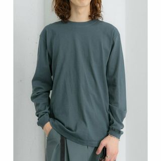 センスオブプレイスバイアーバンリサーチ(SENSE OF PLACE by URBAN RESEARCH)の【NAVY】クルーネックロングTシャツ A(Tシャツ/カットソー(半袖/袖なし))