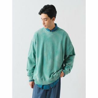 パルグループアウトレット(PAL GROUP OUTLET)の【グリーン】【Kastane】【WHIMSIC】SUNFADE SWEAT SHIRT(カットソー(長袖/七分))