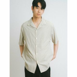 パルグループアウトレット(PAL GROUP OUTLET)の【ブラック】【Kastane】【WHIMSIC】OPEN COLLAR SHIRT(シャツ/ブラウス(長袖/七分))