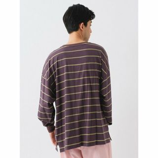 パルグループアウトレット(PAL GROUP OUTLET)の【ブラウン】【Kastane】【WHIMSIC】BORDER LONG SLEEVE TEE(カットソー(長袖/七分))