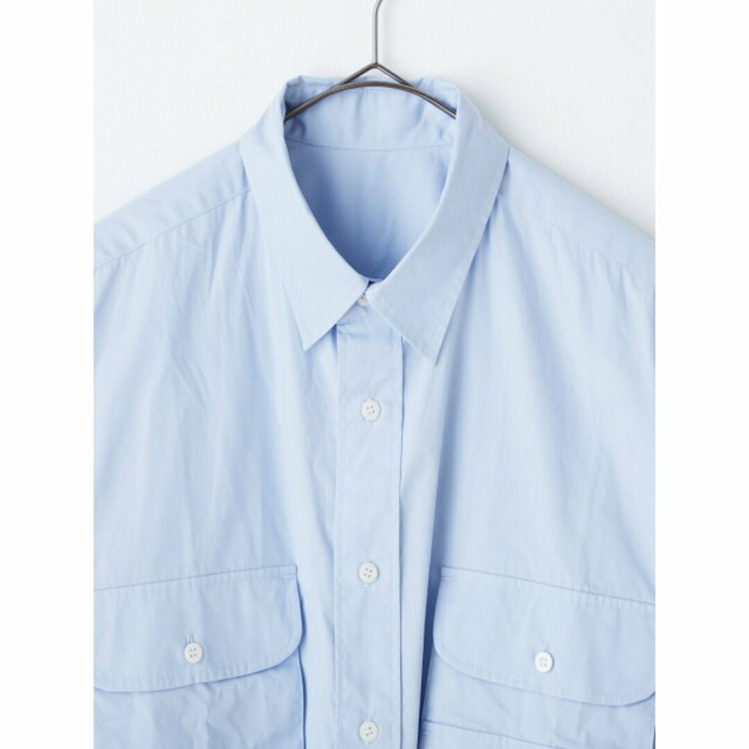 PAL GROUP OUTLET(パルグループアウトレット)の【サックスブルー】【Kastane】【WHIMSIC】SHORT SLEEVE SHIRT レディースのトップス(シャツ/ブラウス(長袖/七分))の商品写真