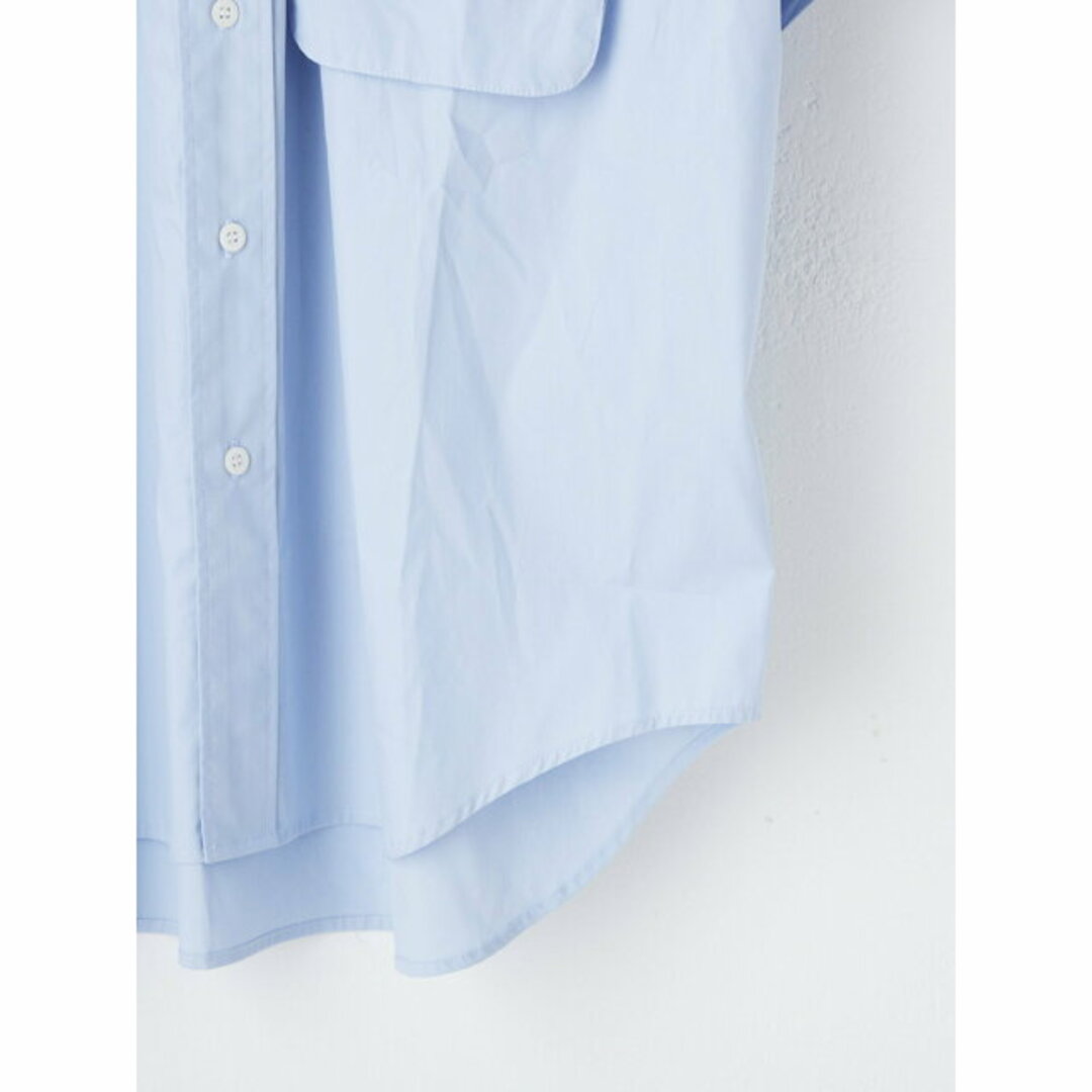 PAL GROUP OUTLET(パルグループアウトレット)の【サックスブルー】【Kastane】【WHIMSIC】SHORT SLEEVE SHIRT レディースのトップス(シャツ/ブラウス(長袖/七分))の商品写真