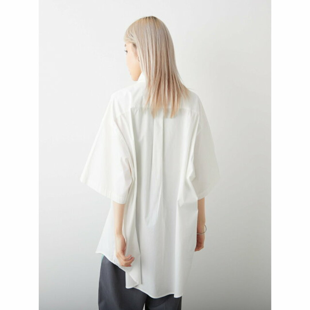 PAL GROUP OUTLET(パルグループアウトレット)の【ホワイト】【Kastane】【WHIMSIC】SHORT SLEEVE SHIRT レディースのトップス(シャツ/ブラウス(長袖/七分))の商品写真