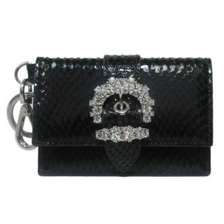 ジミーチュウ(JIMMY CHOO)のジミーチュウ 143655 / 143641 / 150588 BLACK(名刺入れ/定期入れ)