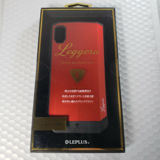 アウトレット iPhone XR 耐衝撃ハイブリッドケース サファイヤレッド(iPhoneケース)