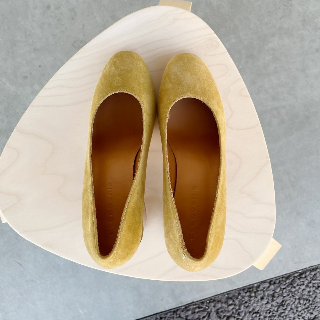 CLERGERIE(クレジュリー)のCLERGERIE METALLIC HEEL PUMPS レディースの靴/シューズ(ハイヒール/パンプス)の商品写真