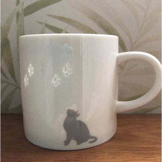 カルディ(KALDI)のカルディ KALDI　新品　ねこの日バッグプレミアム　猫の日　蛍手ネコマグカップ(食器)