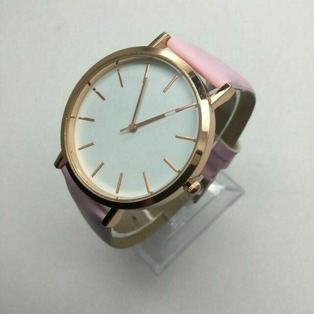 新品 送料無料 レディース 腕時計 クォーツ ピンク レディースのファッション小物(腕時計)の商品写真
