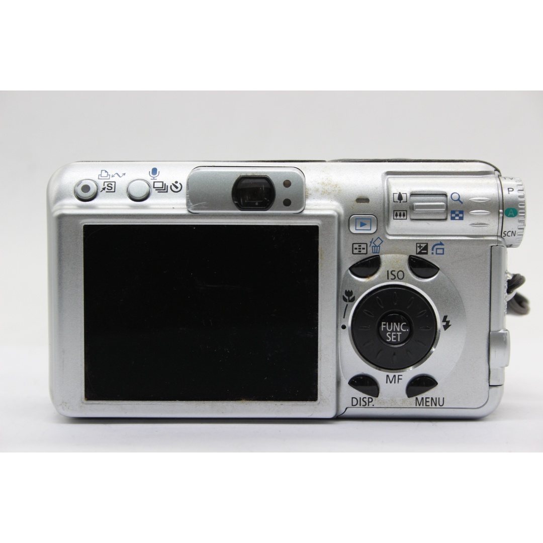 【返品保証】 キャノン Canon PowerShot S80 ブラック 3.6x バッテリー付き コンパクトデジタルカメラ  s7022 スマホ/家電/カメラのカメラ(コンパクトデジタルカメラ)の商品写真