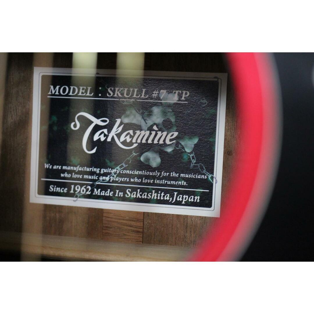 ＴＡＫＡＭＩＮＥ　　ＳＫＵＬＬ　＃７ 楽器のギター(アコースティックギター)の商品写真