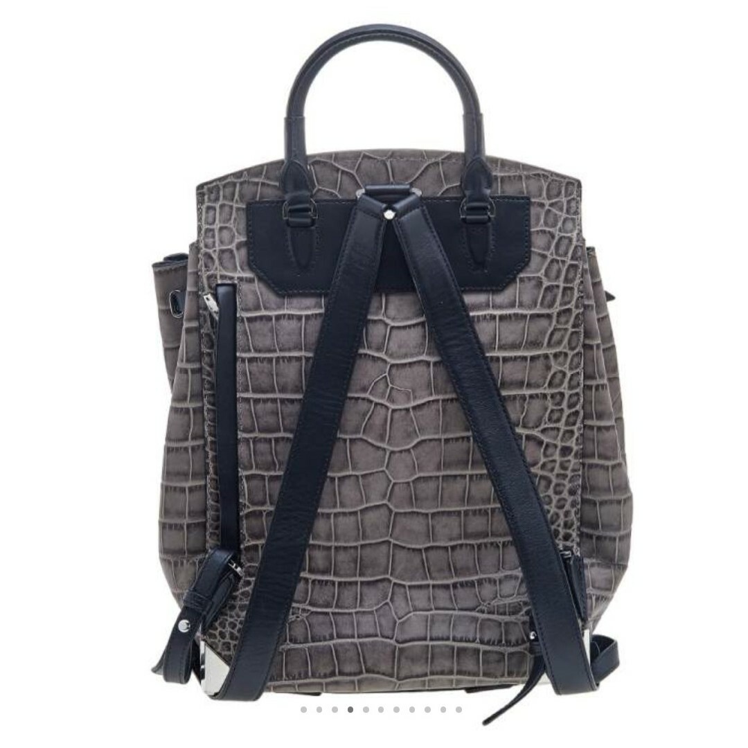 Alexander Wang(アレキサンダーワン)のAlexander Wang クロコ型押し　バックパック メンズのバッグ(バッグパック/リュック)の商品写真