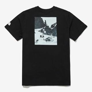 ザノースフェイス(THE NORTH FACE)のノースフェイス Tシャツ２XL ブラック MS CONRADS FL(Tシャツ/カットソー(半袖/袖なし))