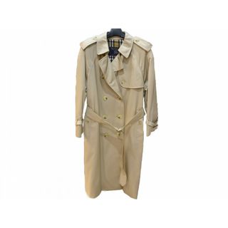 バーバリー(BURBERRY)のBURBERRY　ロングトレンチコート　ベージュ　アウター　Sサイズ　トレンチコート　コート　服　ファッション　レディース　カジュアル　シンプル　ギフト　プレゼント包装可　【中古】　松山久万ノ台店(その他)