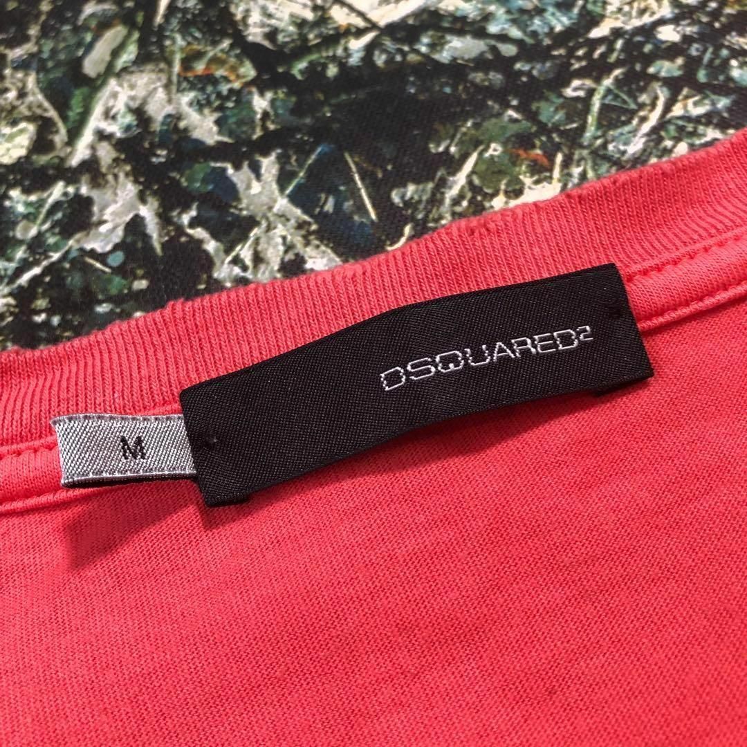 DSQUARED2(ディースクエアード)の【美品】ディースクエアード-DSQUARED2-カットソー サイズM レディースのトップス(Tシャツ(半袖/袖なし))の商品写真