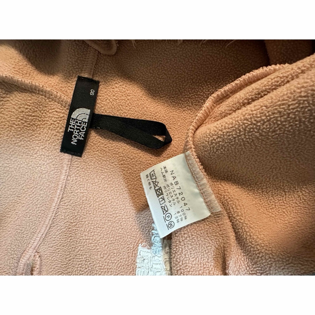 THE NORTH FACE(ザノースフェイス)のノースフェイス フード付き シェルパ フリース ジャケット NAB72047 キッズ/ベビー/マタニティのキッズ服女の子用(90cm~)(ジャケット/上着)の商品写真