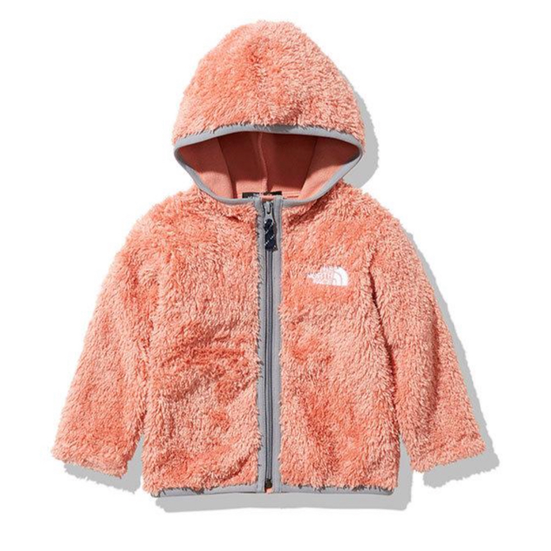 THE NORTH FACE(ザノースフェイス)のノースフェイス フード付き シェルパ フリース ジャケット NAB72047 キッズ/ベビー/マタニティのキッズ服女の子用(90cm~)(ジャケット/上着)の商品写真