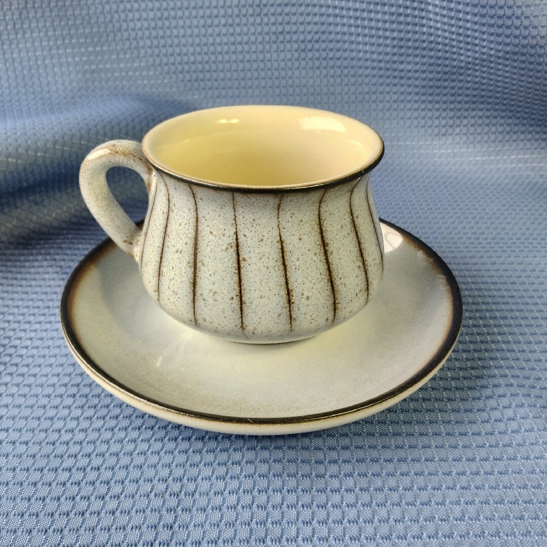 WEDGWOOD(ウェッジウッド)の英国製 DENBY デンビー  studio  カップ＆ソーサー インテリア/住まい/日用品のキッチン/食器(食器)の商品写真