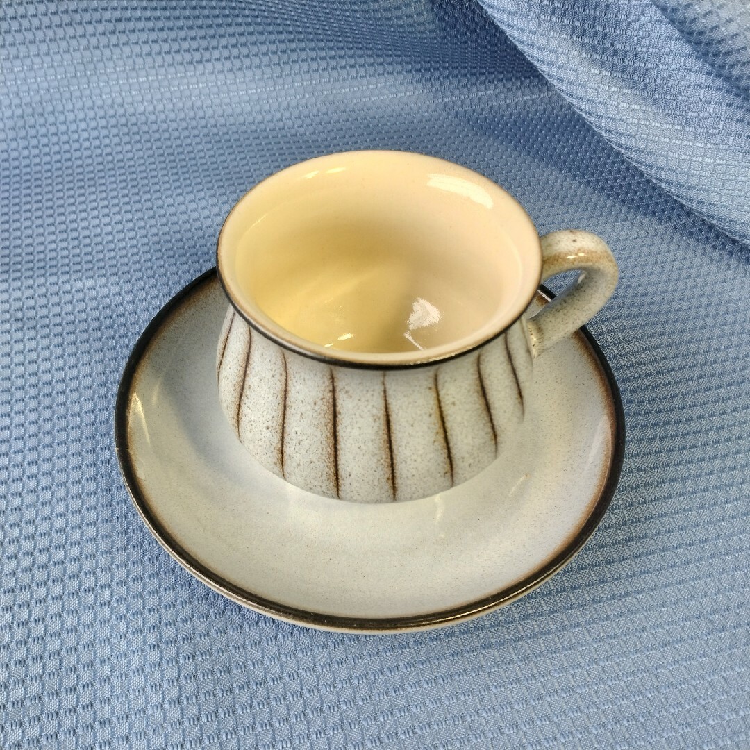 WEDGWOOD(ウェッジウッド)の英国製 DENBY デンビー  studio  カップ＆ソーサー インテリア/住まい/日用品のキッチン/食器(食器)の商品写真