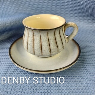 ウェッジウッド(WEDGWOOD)の英国製 DENBY デンビー  studio  カップ＆ソーサー(食器)