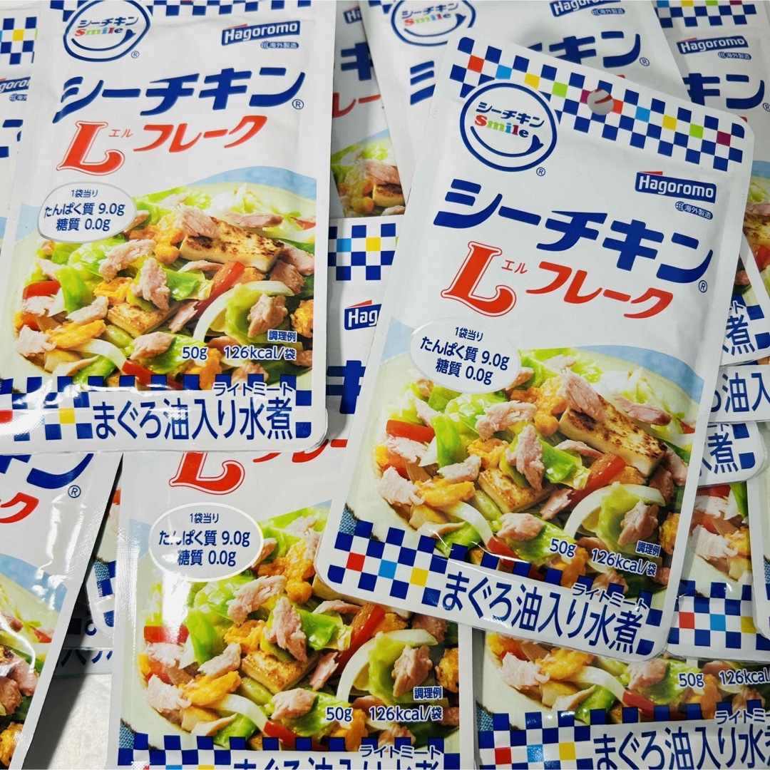 はごろもフーズ(ハゴロモフーズ)のシーチキン スマイル Lフレーク 20個 食品/飲料/酒の加工食品(缶詰/瓶詰)の商品写真