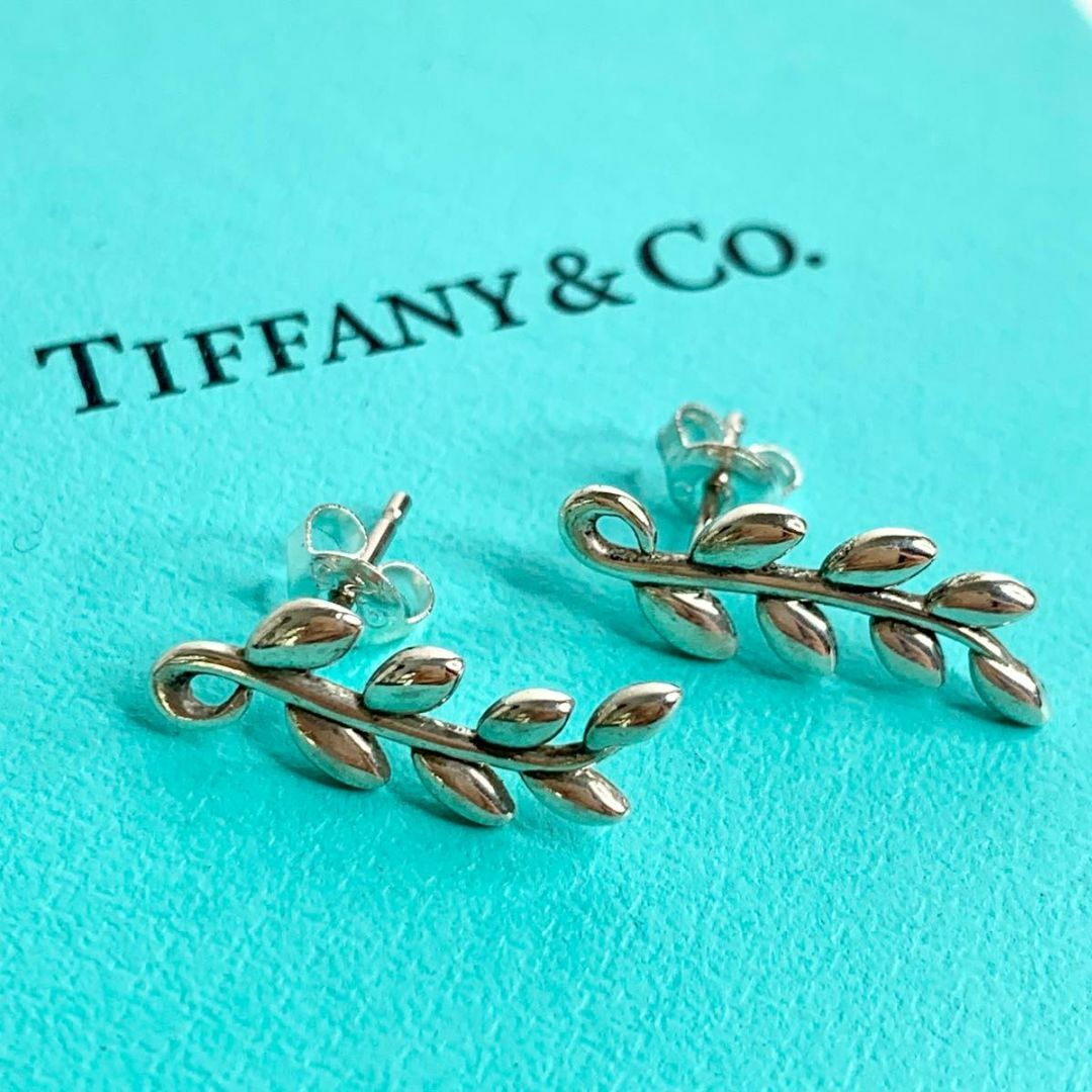 Tiffany & Co.(ティファニー)のティファニー パロマピカソ オリーブ リーフ クライマー ピアス y18 レディースのアクセサリー(ピアス)の商品写真