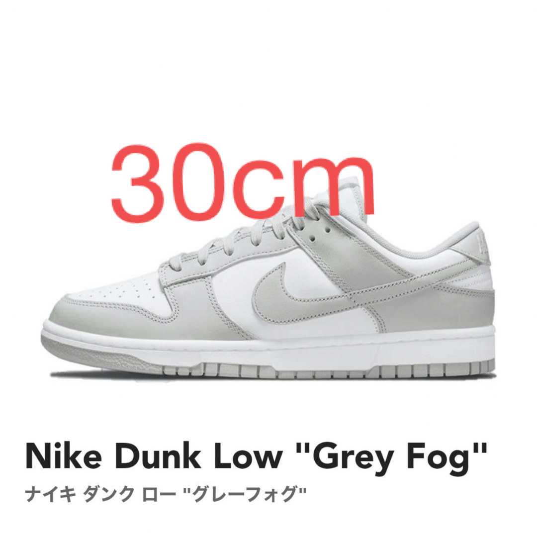 NIKE(ナイキ)の新品未使用 NIKE ダンク グレーフォグ Grey Fog  30cm メンズの靴/シューズ(スニーカー)の商品写真