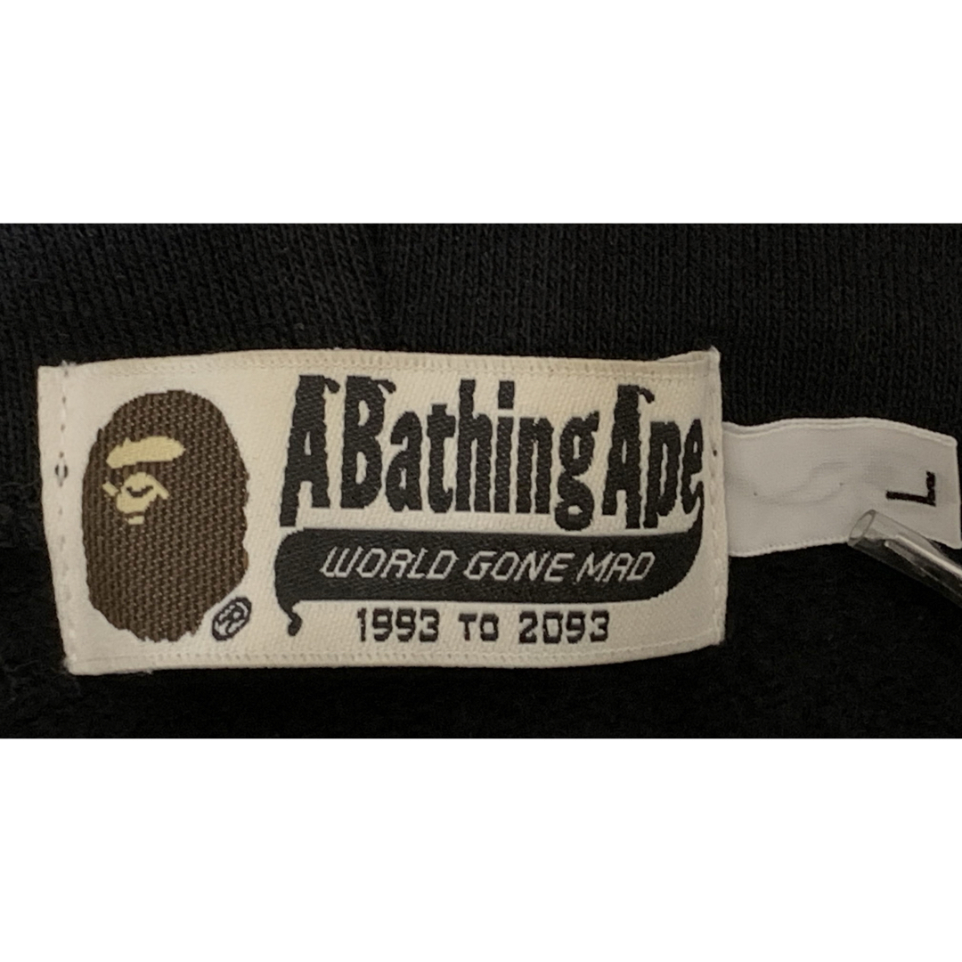 A BATHING APE(アベイシングエイプ)の★激レア★APE マルチカモ シャークパーカー ブラック L パーカー  メンズのトップス(パーカー)の商品写真