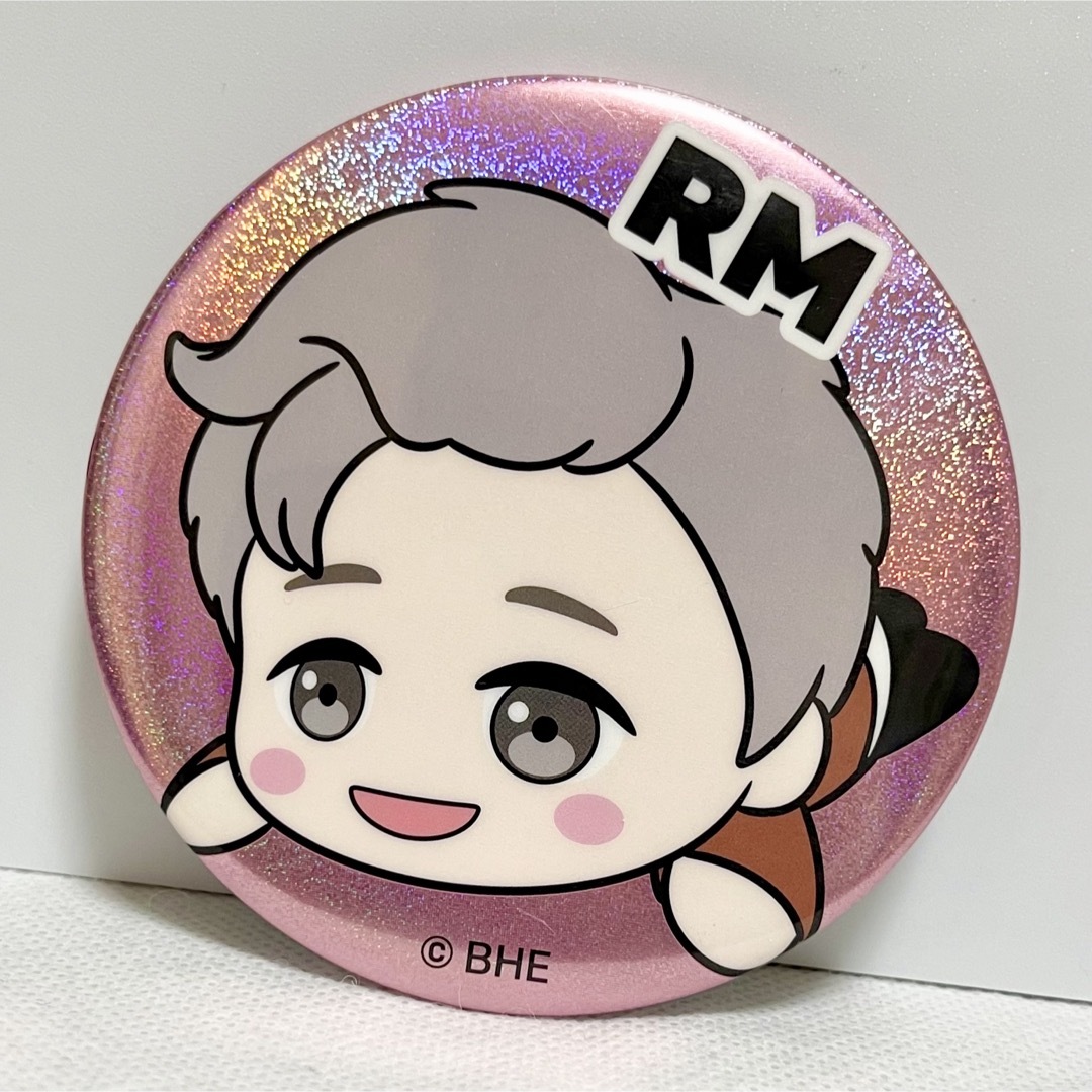 防弾少年団(BTS)(ボウダンショウネンダン)のTiny_TAN 缶バッチ RM ラプモン ナム ホロ缶 BTS エンタメ/ホビーのアニメグッズ(バッジ/ピンバッジ)の商品写真