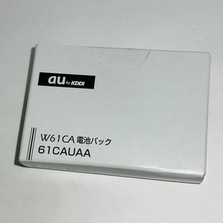 エーユー(au)の新品★au☆61CAUAA★純正電池パック☆W61CA★バッテリー☆送料無料(バッテリー/充電器)